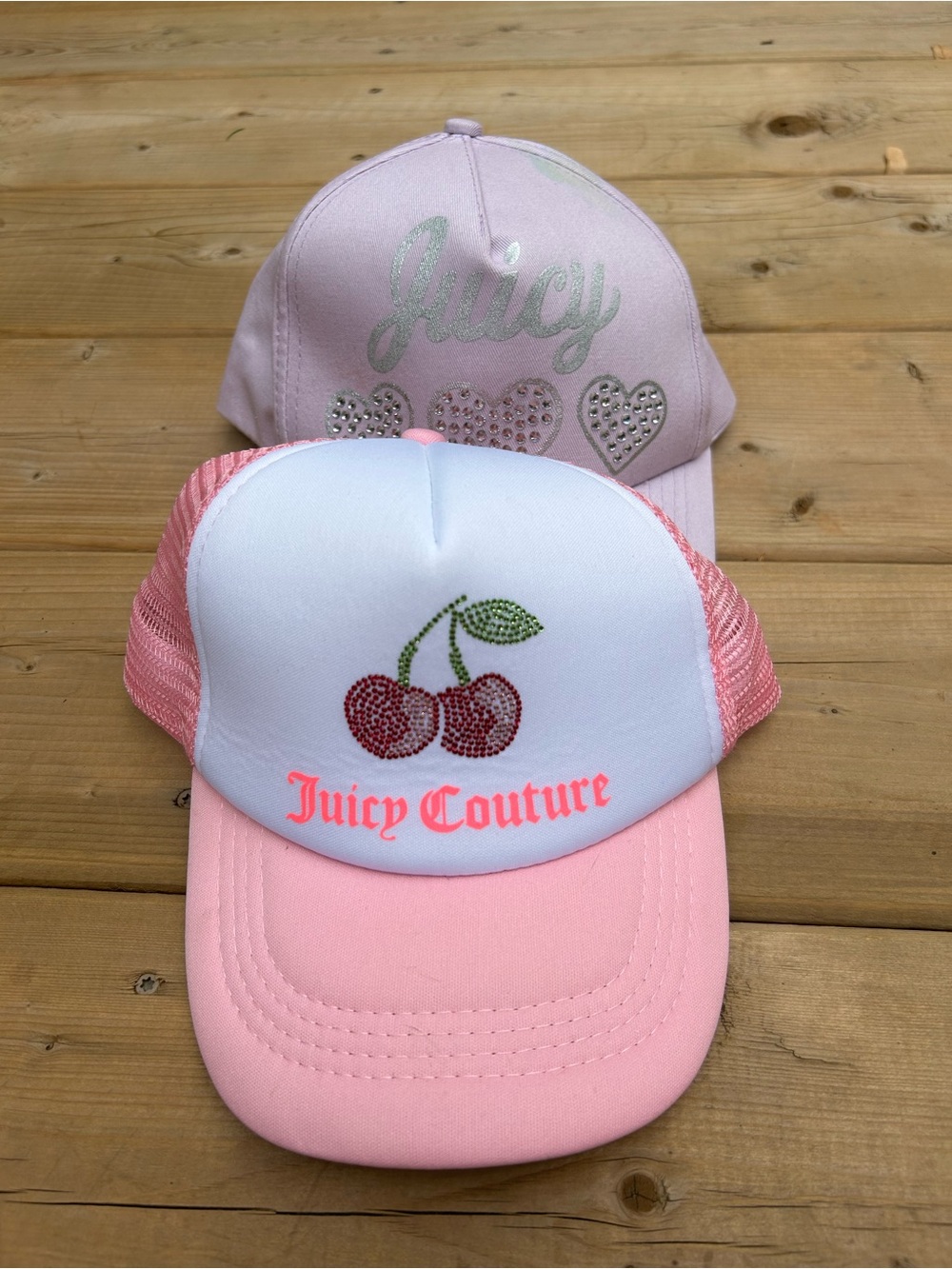 2 x Juicy Couture kids hats FREE WITH PURCHASE!!